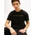 Tommy Jeans Majica Linear Logo DM0DM20744 Črna Regular Fit