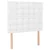 Vidaxl Box spring postelja z vzmetnico LED bela 120x200cm umetno usnje