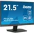 Iiyama Monitor, 21.5, XU2293HSU-B7, IPS, 1920x1080, 100Hz, 1ms, HDMI, DP, USB, Zvučnici