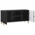 TV ormar Crna 102 x 34,5 x 50 cm Konstruirano drvo