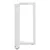 Noge za blagovaonski stol T-oblika 2 kom Bijele 60x35x(72-73) cm Čelik