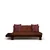 Atelier del Sofa Fotelja za odmaranje CPT8381-200, Bordo