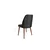 Hanah Home Alfa 467 V4 (4 kom) Stolica, Crna