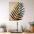 Hoja de Arte -1 - Natural, Black NaturalBlack Decorative Wooden Wall Accessory