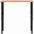 Radni stol 100x60x(71,5-98) cm od masivne bukovine pravokutni