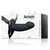 Action STRAP-ON Action Hollow Dildo Silicone Black (L)