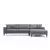 Atelier Del Sofa Ugaona sofa Nordijski ugaoni desni (L3+Chl)