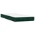 Vidaxl Box spring postelja z vzmetnico temno zelena 80x220 cm žamet