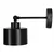 Zidna lampa 1xE27/20W/230V crna