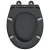 WC daska Antracit 47 x 37 x 4 cm Duroplast