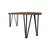 CAPOARTI Lesena klop RUSTIC HAIRPIN, 90 cm