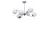 Opviq Luster 2588657, Sivi