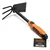Motičica sa tri zupca 30cm black and decker