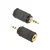 Gembird menjač pola kabla 3.5 mm-2.5 mm Crno