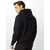 Zip-up sweatshirt black