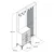 Hanah Home Cipelarnik 120x200x35cm Orah