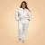 BeastPink Women‘s Bliss Zip-Up Sweatshirt Grey