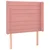 Krevet box spring s madracem LED ružičasti 80x200 cm baršunasti