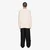 Majice Y-3 Pleated Oversized Long Sleeve Tee Chalk White XL