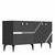 HANAH HOME Komoda Iris Anthracite Silver