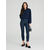 Sinsay - High waist skinny farmerke - mornarsko