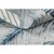 eoshop Preproga Structural BOTANIC 65242 Feather, cikcak plosko tkano za balkon, teraso - aqua blue ( - Velikost: 117x170 cm)