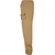 Asymmetrical union trousers beige