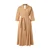 Weekend Max Mara Srajčna obleka Padana 2615221062 Rjava Regular Fit