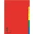 Pregrada plastična a4 brojevi 1- 5 kolor donau 7708095pl-99