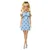 Barbie: Modna stilna blondinka v modri obleki z metuljčkom - Mattel
