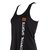 Capital Sports Športna ženska majica brez rokavov, Črna, Velikost M (STS3-CSTF3)