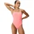 Speedo solid web back neon melon l - uk36