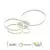 LED plafonska lampa F2047-132C WH