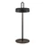LED prigušiva spoljna punjiva dodirna stona lampa SHINE LED/1,5W/3,7V 3000 mAh IP44 crna