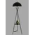 Aberto Design Podna lampa Venedik Retro, 165 cm, E27, Crna