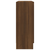 vidaXL Vitrina boja smeđeg hrasta 82,5x30,5x80 cm konstruirano drvo