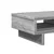 Stalak za monitor siva boja hrasta 50x27x15cm konstruirano drvo