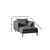 ATELIER DEL SOFA Fotelja Flexy Anthracite