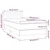 Vidaxl Box spring postelja z vzmetnico temno modra 90x200 cm žamet