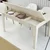 Hanah Home Trpezarijski sto Milan 897, 145x75x88 cm, Bež