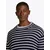 TOMMY HILFIGER Pulover Breton temno modra/bela