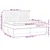 Vidaxl Box spring postelja z vzmetnico LED krem 200x200 cm blago