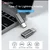 Yesido - OTG adapter (GS22) Type-C do Lightning aluminijska legura 480 Mbps - Sivi