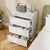 HOMCOM HOMCOM Komoda iverna plošča 60D x 40Š x 79V cm Bela, (5000242528)