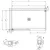 Tuš kabina WIN 140X80 -UNI B/1 CALYPSO 517670