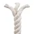 Vidaxl Vrv iz jute 50 Bela 100% Tossa jute