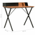 vidaXL Radni stol crno-smeđi 80 x 50 x 84 cm