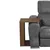 Hanah home Klub sto 35x61x45cm Orah