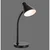JUST LIGHT. 11248-18 - LED fleksibilna stona lampa PIXIE LED/4,5W/230V crna
