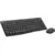 Logitech MK295 Silent Wireless Combo Bežična tastatura i miš, US, Crni